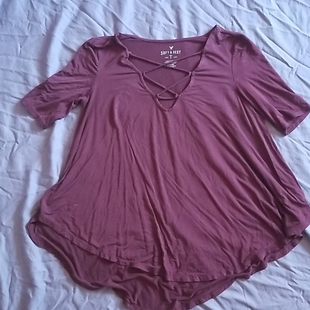 American eagle soft and sexy tee shirt